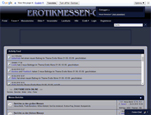 Tablet Screenshot of erotikmessen-forum.de